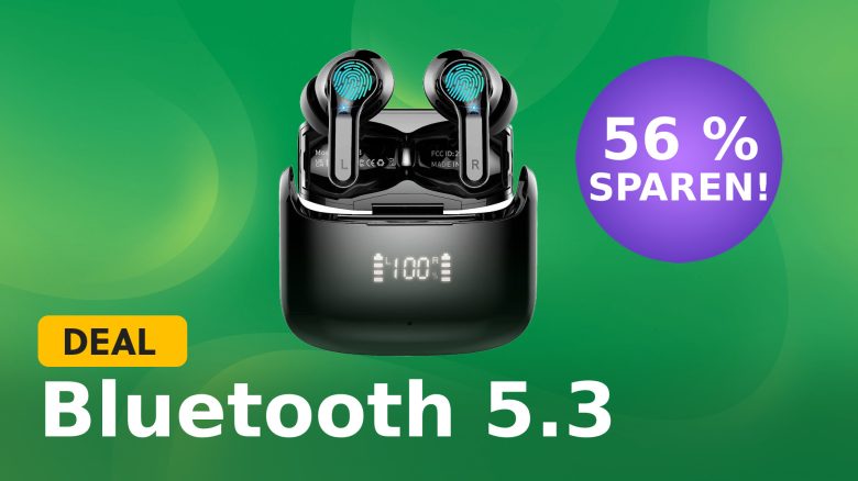 Bis zu 40 Stunden Musik ohne Laden: Diese preiswerten Bluetooth-Kopfhörer sind jetzt bei Amazon abermals um die Hälfte reduziert