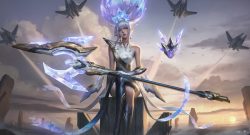 LoL Janna Cyber Halo Skin