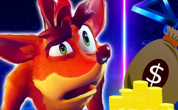 Sony Crash Bandicoot Geldsack