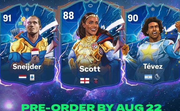 Titel CL Heroes Sneijder, Scott, Tevez EA FC 24