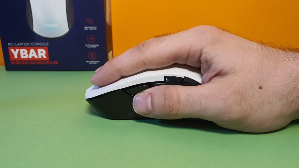 Trust Ybar Gaming Mouse ergonomics