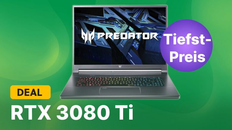 Monster-Gaming-Laptop mit RTX 3080 Ti und 1000€ Rabatt jetzt im MediaMarkt-Angebot