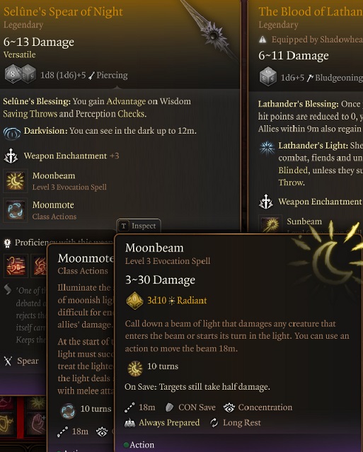 Baldurs Gate 3 legendary weapons 02