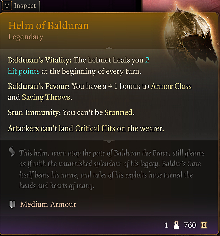 Baldurs Gate 3 legendary weapons 10