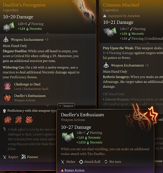 Baldurs Gate 3 legendary weapons 13