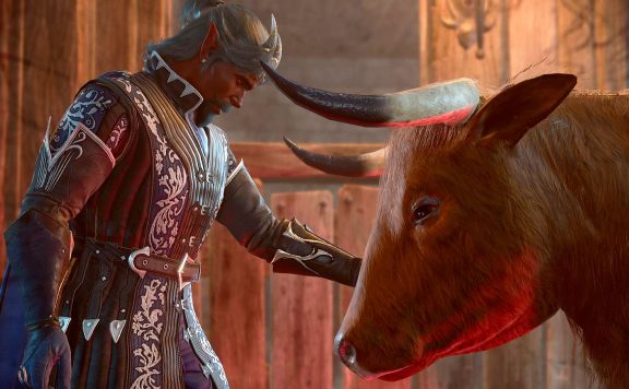 Baldur's Gate 3 seltsamer Ochse droppt Ring Titel
