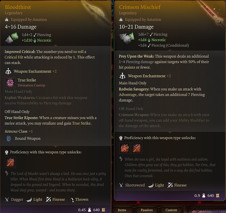 Baldurs Gate 3 legendary weapons 11