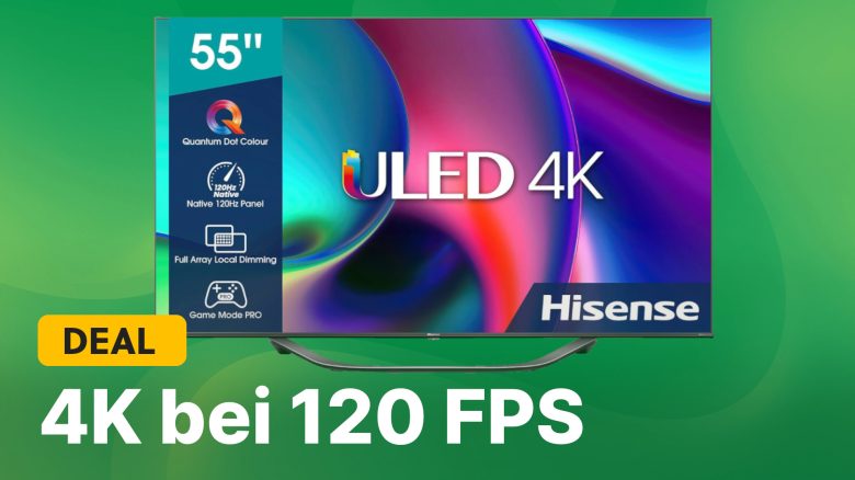 Zocken in 4K & 120 FPS: 55 Zoll TV, perfekt für PC und Konsole zum besten Preis bei MediaMarkt