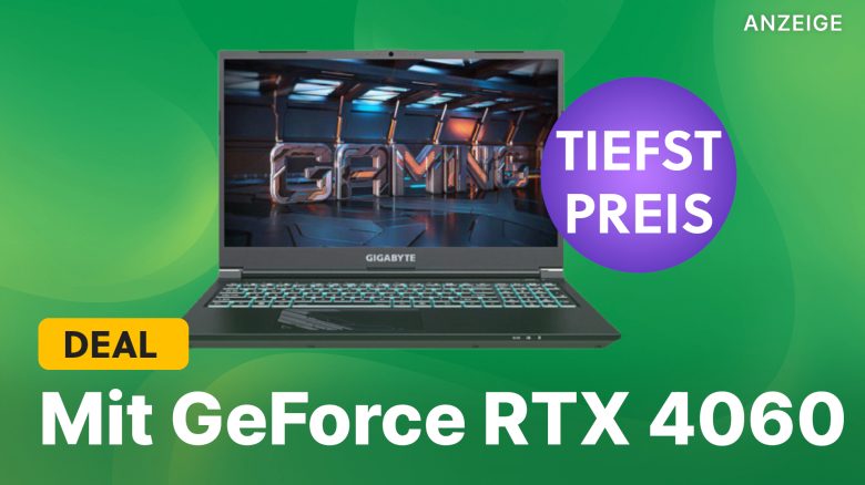 Gaming-Laptop mit GeForce RTX 4060 jetzt günstig wie nie holen – bei MediaMarkt dank eBay-Gutscheincode