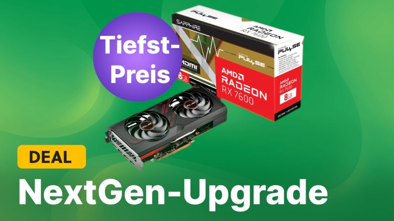 NextGen-Grafikpower zum Tiefstpreis: Radeon RX 7600 für Full HD Gaming