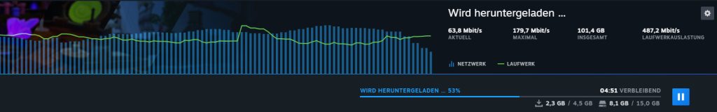 steam download bar