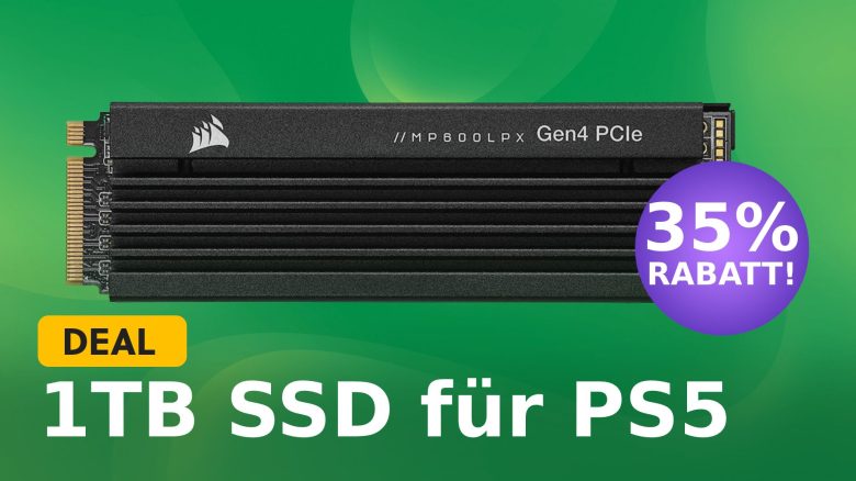 Die ultimative Speicherlösung für eure PS5: Corsair SSD zum Tiefstpreis