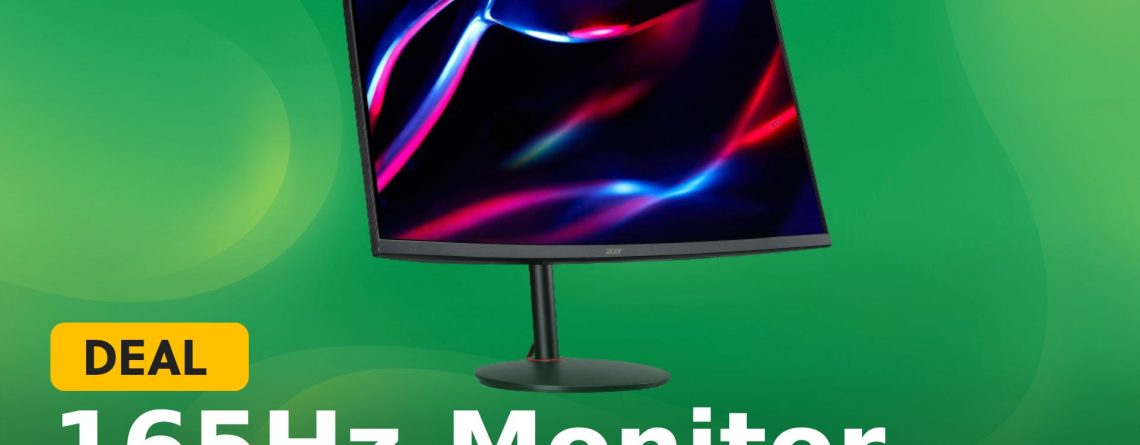 32 Zoll, 165Hz & 1ms Reaktionszeit: Acer Nitro Gaming-Monitor sorgt für flüssiges Gameplay ohne Tearing