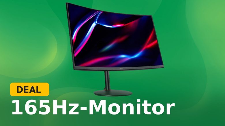 32 Zoll, 165Hz & 1ms Reaktionszeit: Acer Nitro Gaming-Monitor sorgt für flüssiges Gameplay ohne Tearing