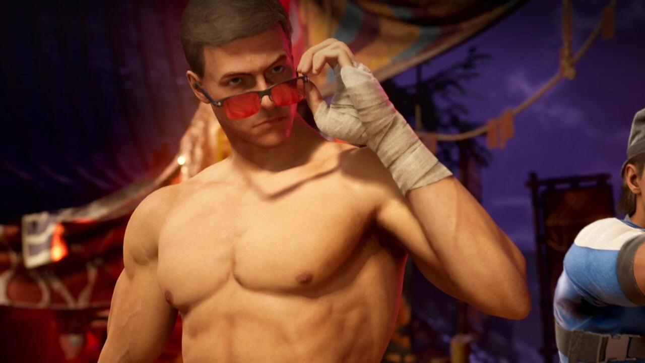 Mortal Kombat 1: Johnny Cage haut in neuem Skin richtig zu – Fans sind begeistert von seiner Starbesetzung