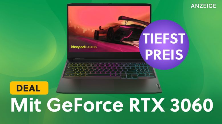 Jetzt günstig wie nie: Holt euch einen Gaming-Laptop mit GeForce RTX 3060 zum neuen Tiefstpreis
