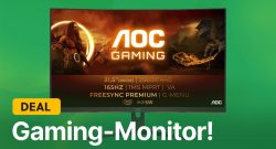 Curved-Gaming-Monitor 32 Zoll 165Hz qhd angebot