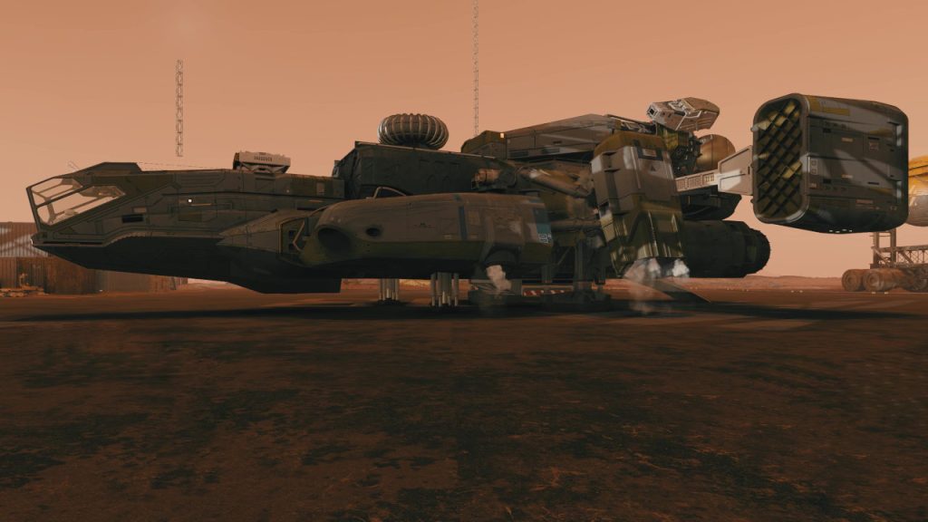 Starfield Razorleaf Foto Cydonia Landeplatz Mars