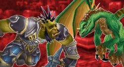 WoW Orc Death Green Dragon titel title 1280x720