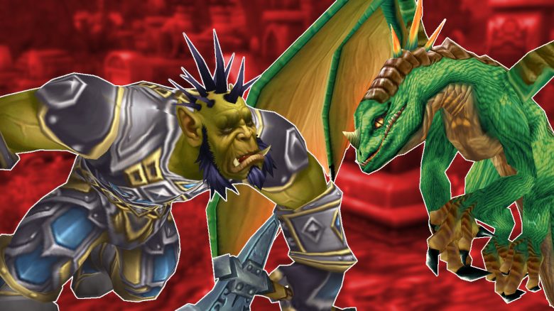 WoW Orc Death Green Dragon titel title 1280x720