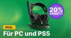Astro Gaming A50: Premium-Wireless-Headset für PS5 und PC jetzt ohne Premium-Preis bei MediaMarkt