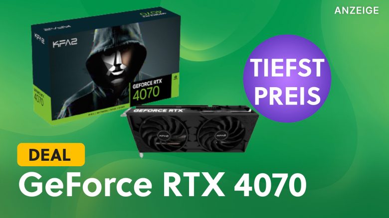 GeForce RTX 4070 günstig wie nie: Holt euch Nvidias starke Grafikkarte jetzt dank eBay-Gutschein bei MediaMarkt zum neuen Tiefstpreis