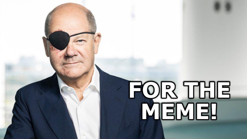 Federal Chancellor Olaf Scholz calls the internet to a meme competition ...