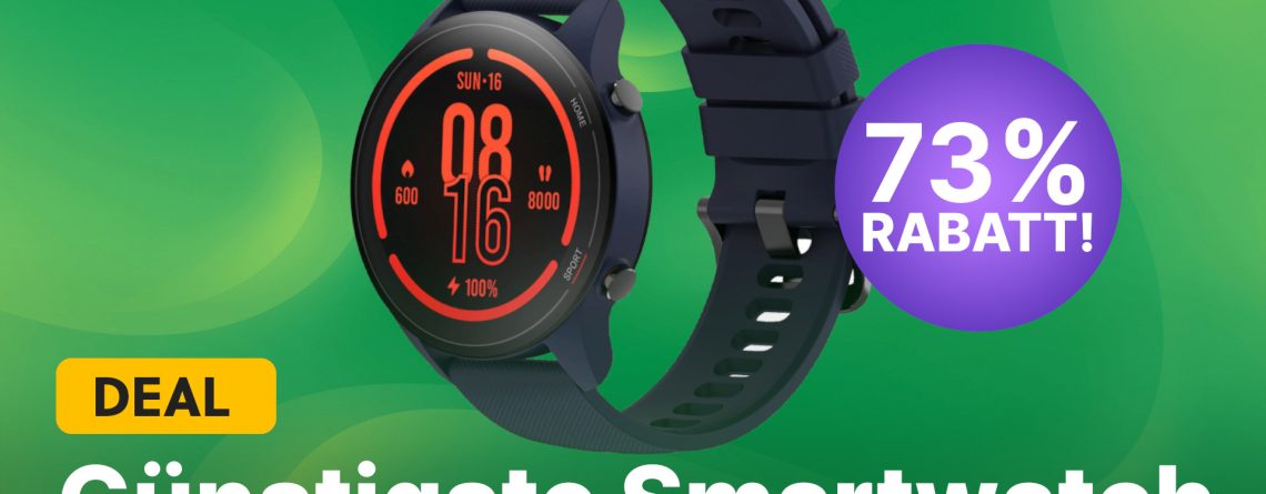 Smartwatch für nur 32€? Xiaomi Mi Watch im Angebot bei MediaMarkt