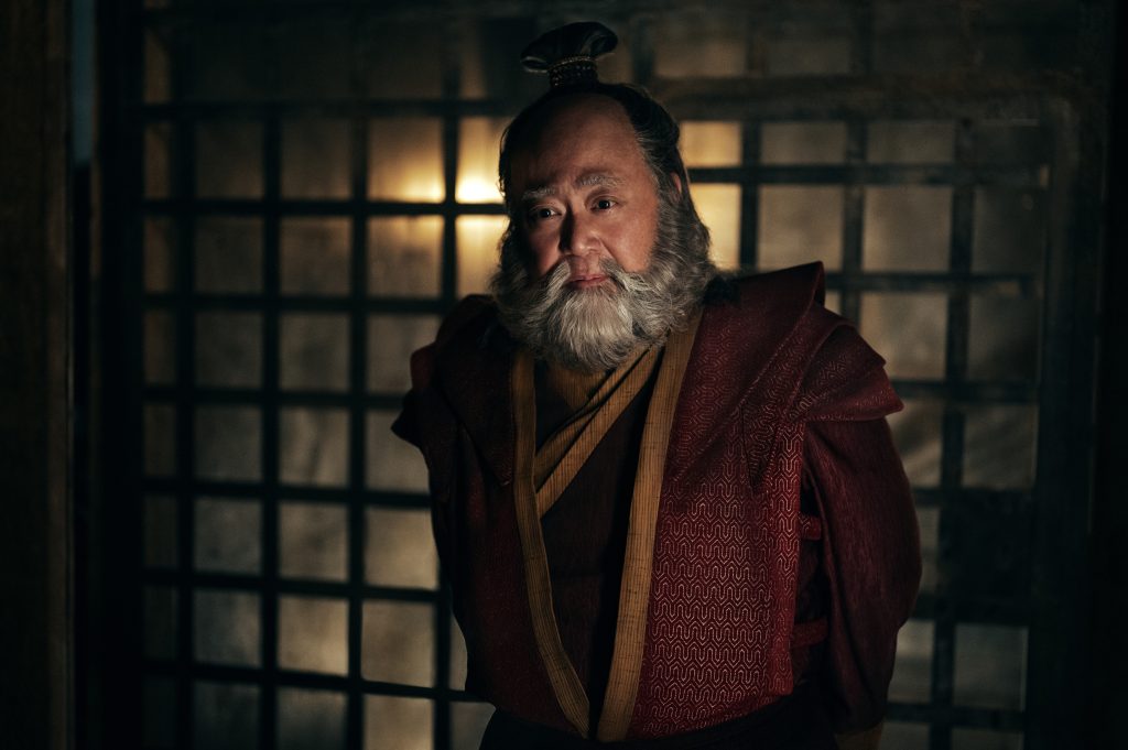 Paul Sun-Hyung Lee als Iroh in der Avatar-Live-Action-Serie