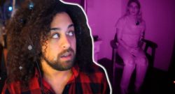 Detune schaut erschreckt zur Seite Collage