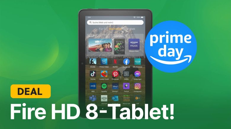 Der erste Prime Day-Preis: Holt euch das Fire HD Tablet jetzt unschlagbar günstig bei Amazon