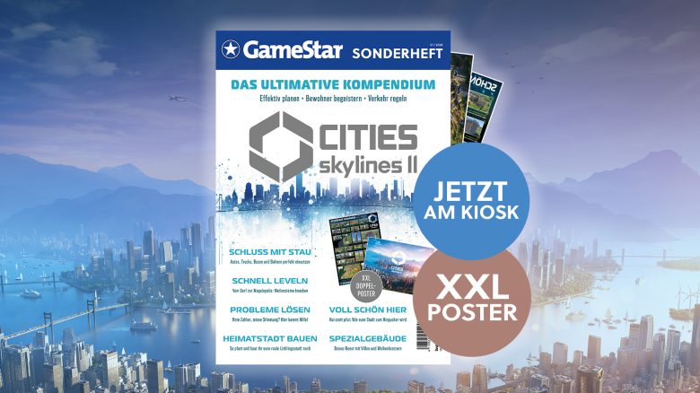 Jetzt zu haben: Das große GameStar-Sonderheft zu Cities: Skylines 2