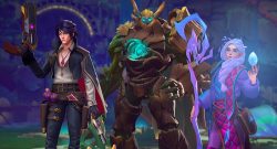 Seekers of Skyveil drei spielbare Charaktere Mann Frau Baumwesen