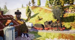 Station to Station Zug Landschaft