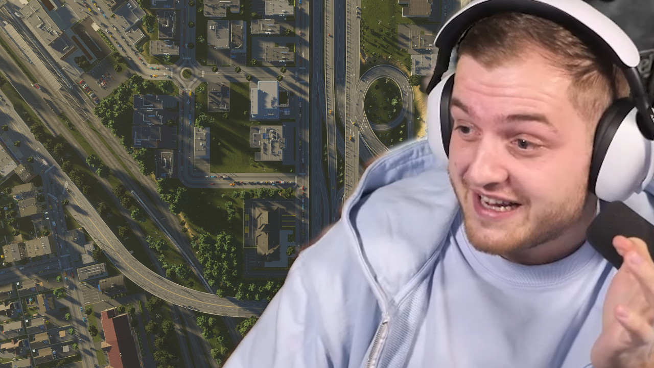 „It is terrible to watch him“ – Trymacs shows on Twitch how city building should not be done