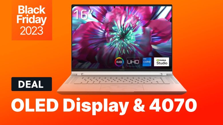 Jetzt 700€ sparen: Laptop mit OLED-Display & RTX 4070 vor Black Friday im Amazon-Angebot
