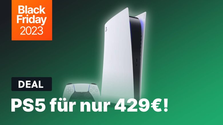 Hammer-Deal am Black Friday: Schnappt euch die PS5 in der Disc Edition jetzt für nur 429€ bei Amazon