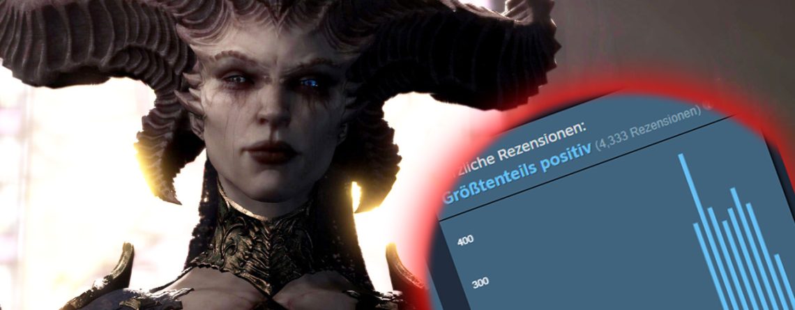 Diablo 4: Steam-User überhäufen das Game mit positiven Reviews, reddit-User vermuten eine gezielte Bot-Kampagne