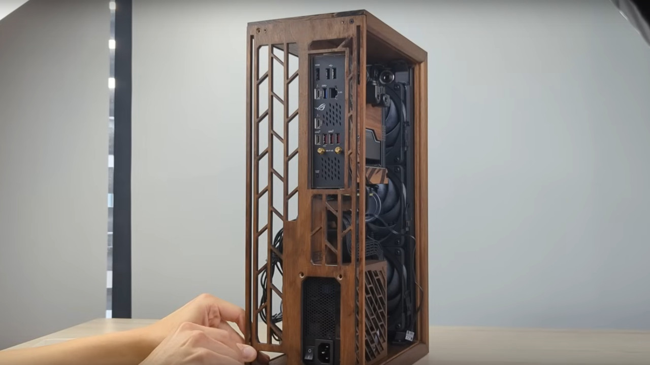 A YouTuber is currently showing how you can build an innovative gaming system with an RTX 4090 after hours of work
