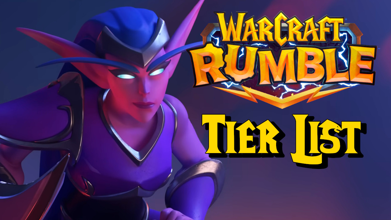 Warcraft Rumble Tier List titel title 1280x720
