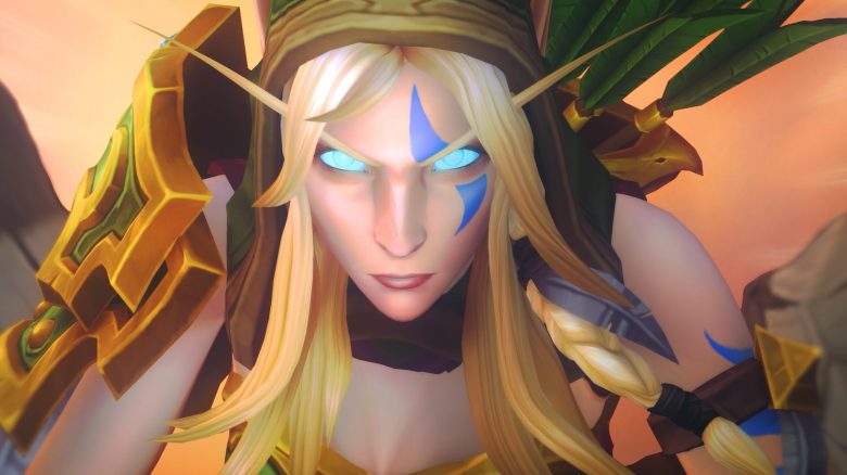 WoW The War Within Alleria looking angry titel title 1920x1080