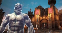 Survival-Spiel Conan Exiles bekommt ein kostenloses Update, in dem ihr in PvE-Raids als riesiger Koloss Burgen zerstören könnt