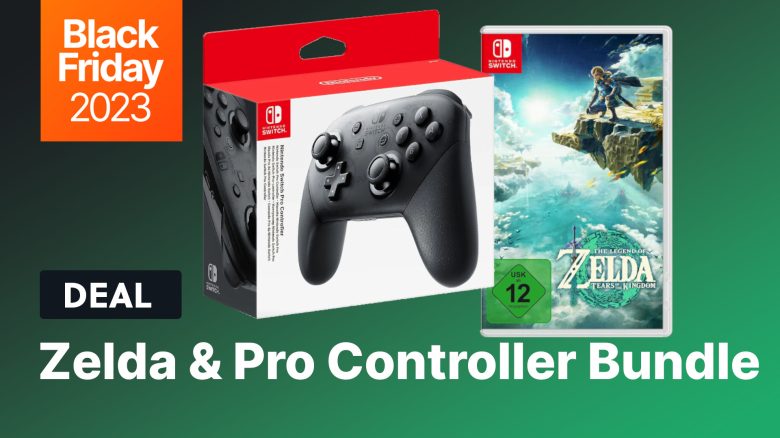 Zelda Tears of the Kingdom + Pro Controller: Top-Angebot für Switch am Cyber Monday sichern
