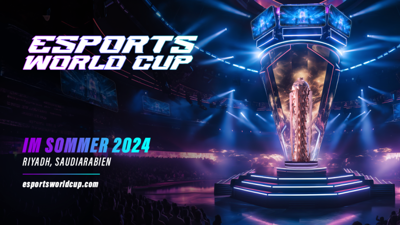 Der Esports World Cup wird im Sommer 2024 in Riad ausgetragen!