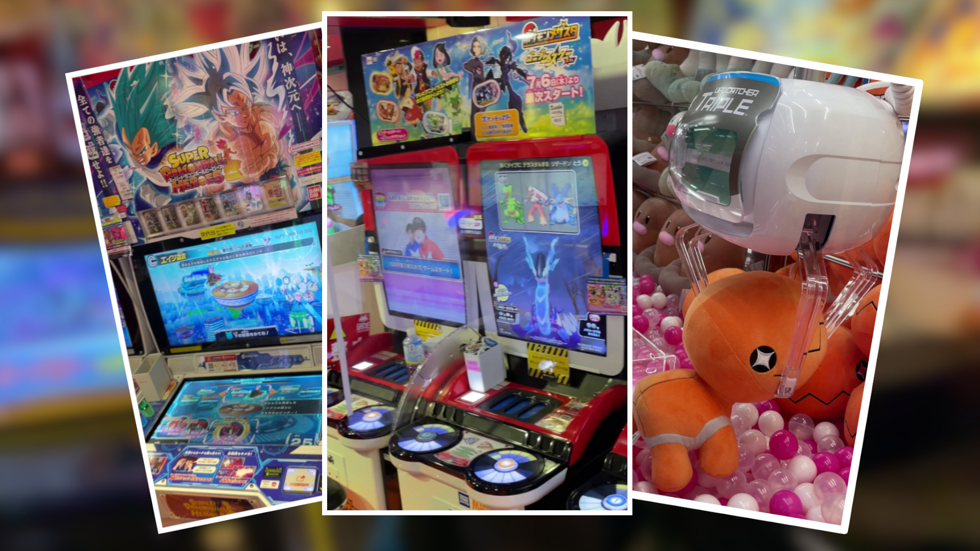 10 minutes in a Japanese arcade hall is enough to need a month of rest