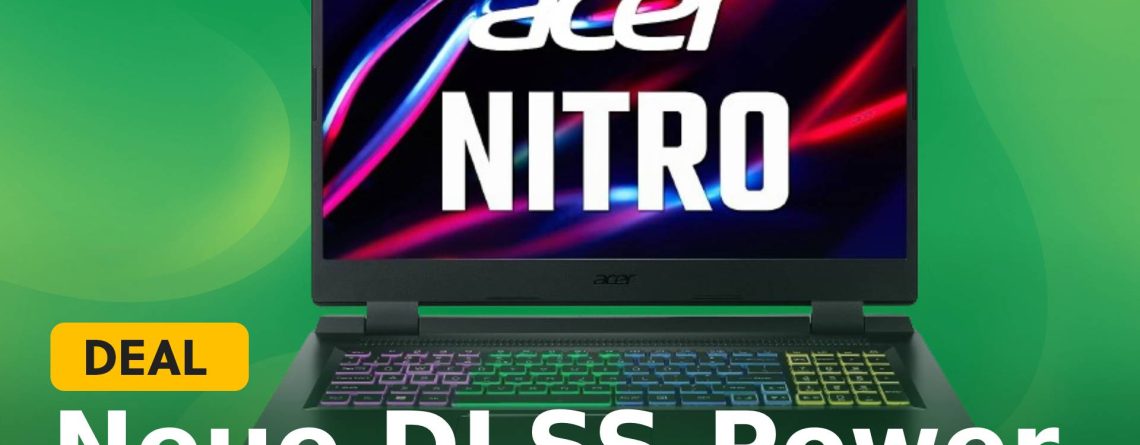 Gaming-Laptop mit der neusten DLSS-Technologie kostet fast 500€ weniger bei Amazon