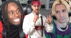 Collage Kai Cenat, Eliasn97 und xQc