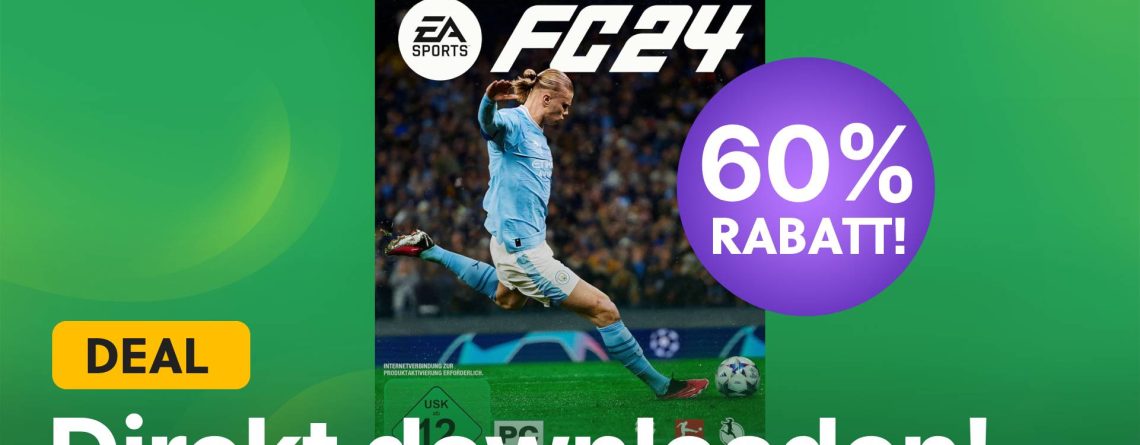 Perfekt für die fußballfreie Zeit: Der FIFA-Nachfolger EA Sports FC 24 ist jetzt bei Amazon günstig wie nie im Angebot
