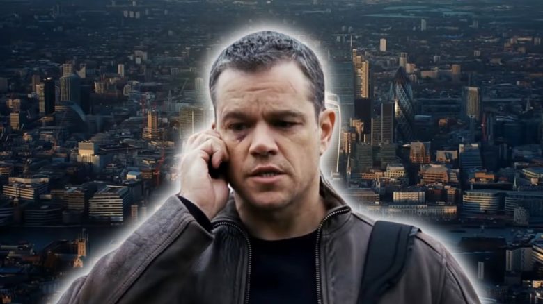 Jason Bourne Titelbild, Jason Bourne Telefoniert