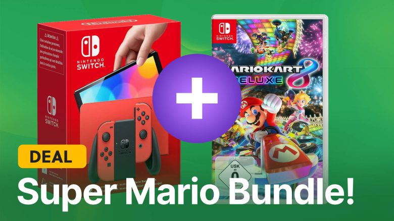 Das perfekte Weihnachtsgeschenk: Holt euch jetzt die Nintendo Switch OLED Mario Edition mit Mario Kart 8